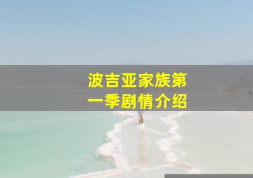 波吉亚家族第一季剧情介绍