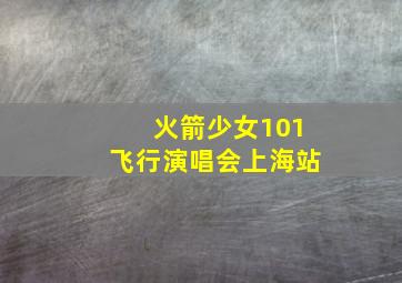 火箭少女101飞行演唱会上海站