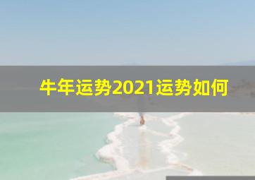 牛年运势2021运势如何