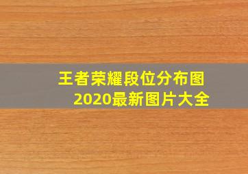 王者荣耀段位分布图2020最新图片大全