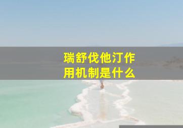 瑞舒伐他汀作用机制是什么