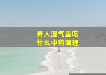 男人湿气重吃什么中药调理