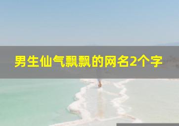 男生仙气飘飘的网名2个字