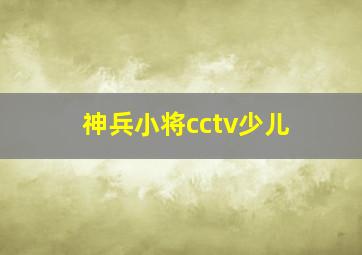 神兵小将cctv少儿