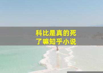 科比是真的死了嘛知乎小说