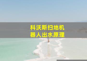 科沃斯扫地机器人出水原理