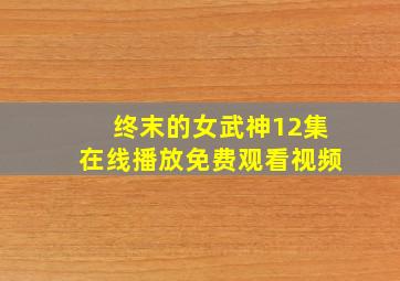 终末的女武神12集在线播放免费观看视频