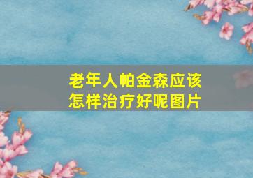 老年人帕金森应该怎样治疗好呢图片