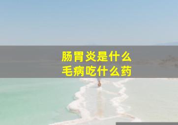 肠胃炎是什么毛病吃什么药