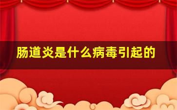 肠道炎是什么病毒引起的