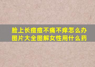 脸上长痘痘不痛不痒怎么办图片大全图解女性用什么药