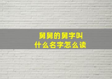 舅舅的舅字叫什么名字怎么读