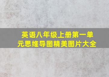 英语八年级上册第一单元思维导图精美图片大全