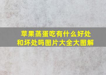 苹果蒸蛋吃有什么好处和坏处吗图片大全大图解