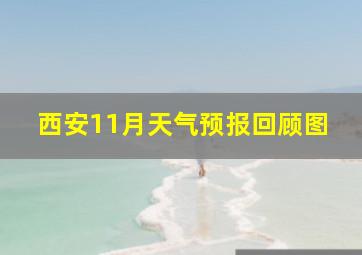 西安11月天气预报回顾图