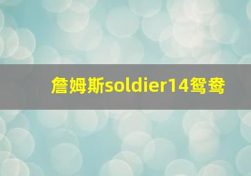 詹姆斯soldier14鸳鸯