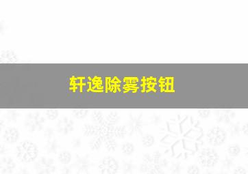 轩逸除雾按钮