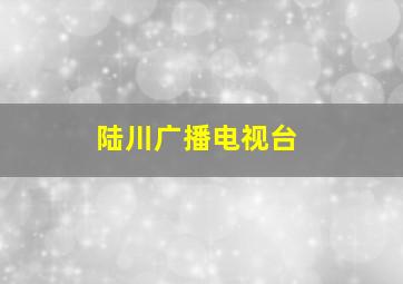 陆川广播电视台