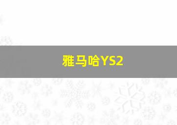 雅马哈YS2