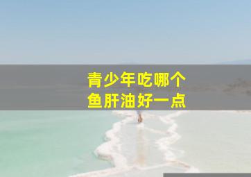 青少年吃哪个鱼肝油好一点