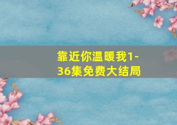 靠近你温暖我1-36集免费大结局