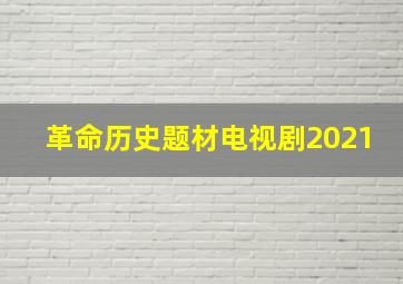 革命历史题材电视剧2021