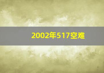 2002年517空难