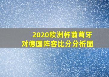 2020欧洲杯葡萄牙对德国阵容比分分析图