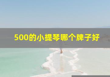 500的小提琴哪个牌子好