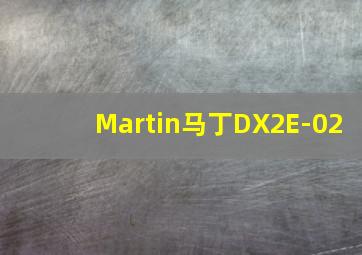 Martin马丁DX2E-02