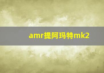 amr提阿玛特mk2