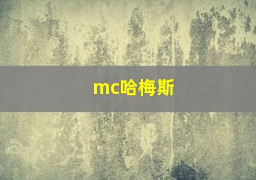 mc哈梅斯