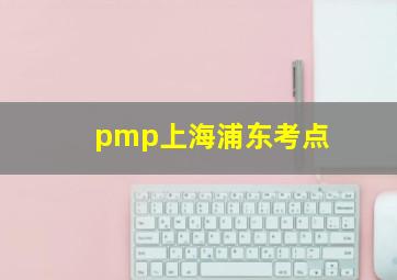 pmp上海浦东考点