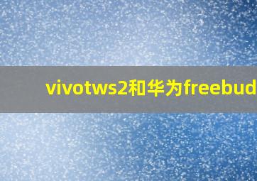 vivotws2和华为freebuds3