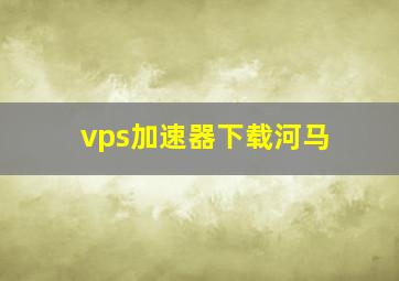 vps加速器下载河马