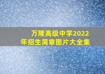 万隆高级中学2022年招生简章图片大全集