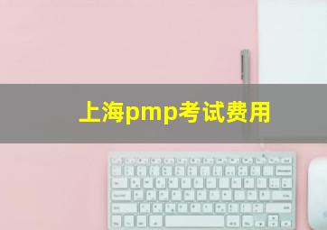 上海pmp考试费用