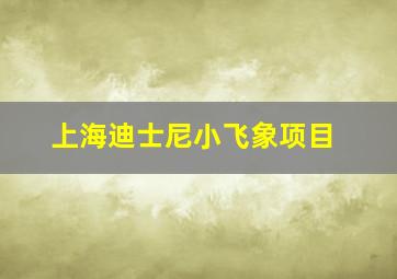 上海迪士尼小飞象项目