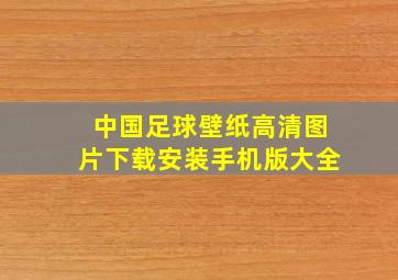 中国足球壁纸高清图片下载安装手机版大全