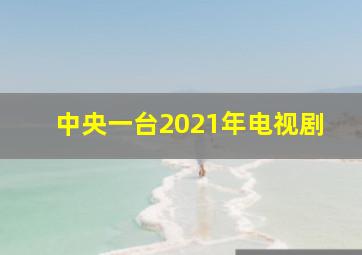 中央一台2021年电视剧