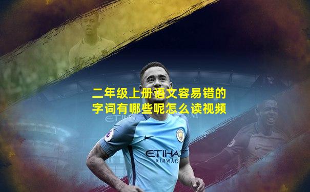 二年级上册语文容易错的字词有哪些呢怎么读视频