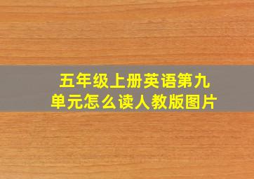 五年级上册英语第九单元怎么读人教版图片