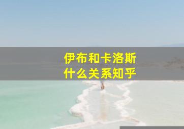 伊布和卡洛斯什么关系知乎