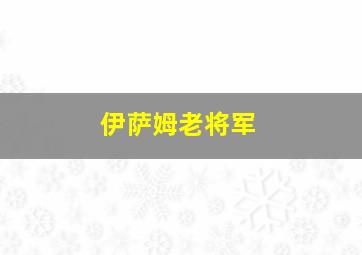 伊萨姆老将军