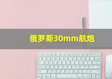 俄罗斯30mm航炮