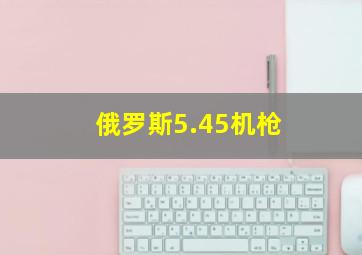 俄罗斯5.45机枪