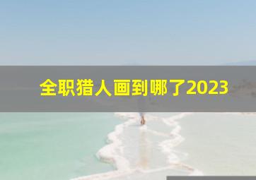 全职猎人画到哪了2023