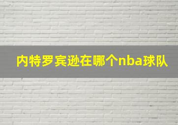 内特罗宾逊在哪个nba球队