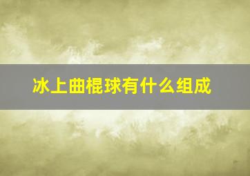 冰上曲棍球有什么组成