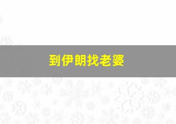 到伊朗找老婆